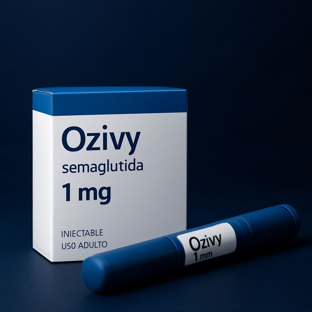 Caixa do medicamento Ozivy